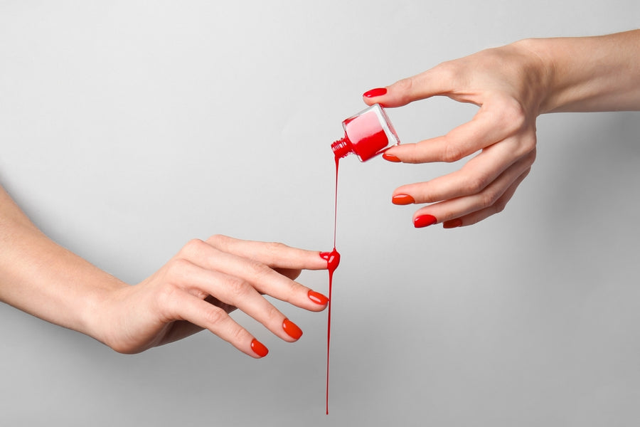 How do I remove nail varnish from clothing?